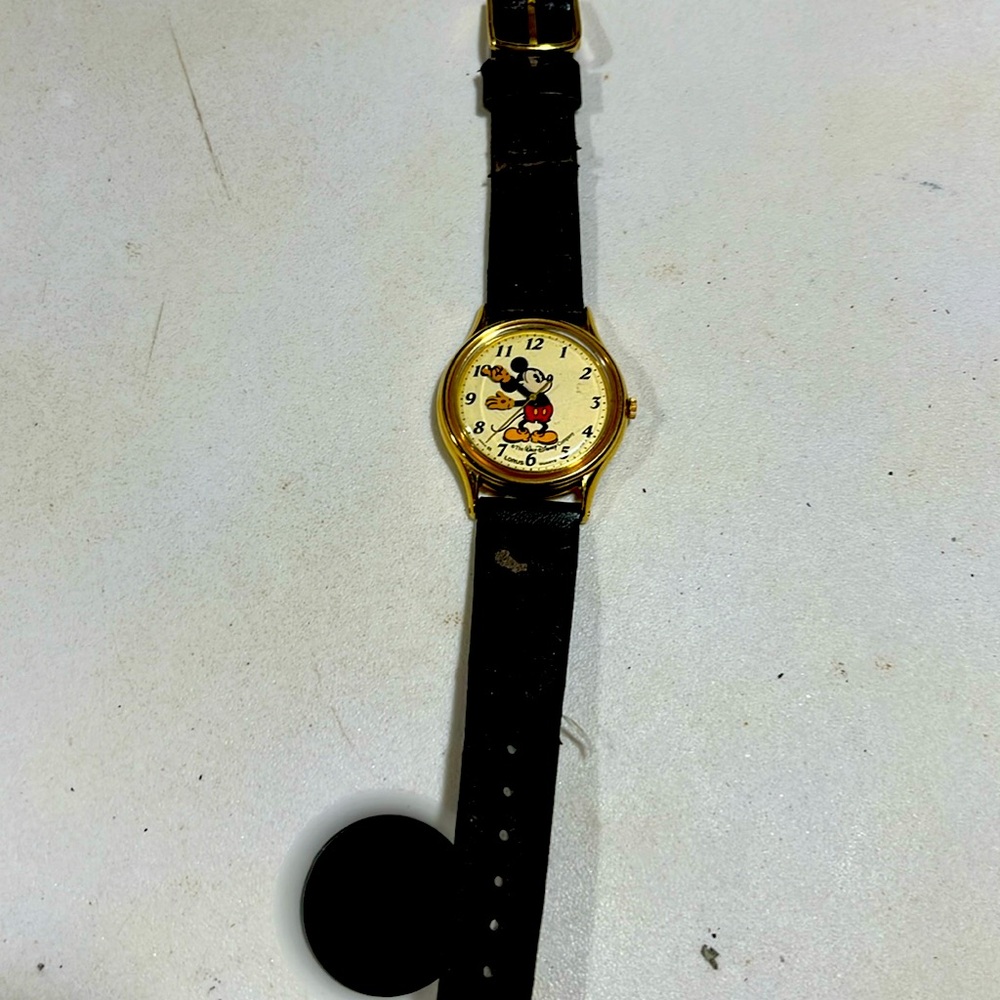 Original Mickey Mouse watch for a boy.